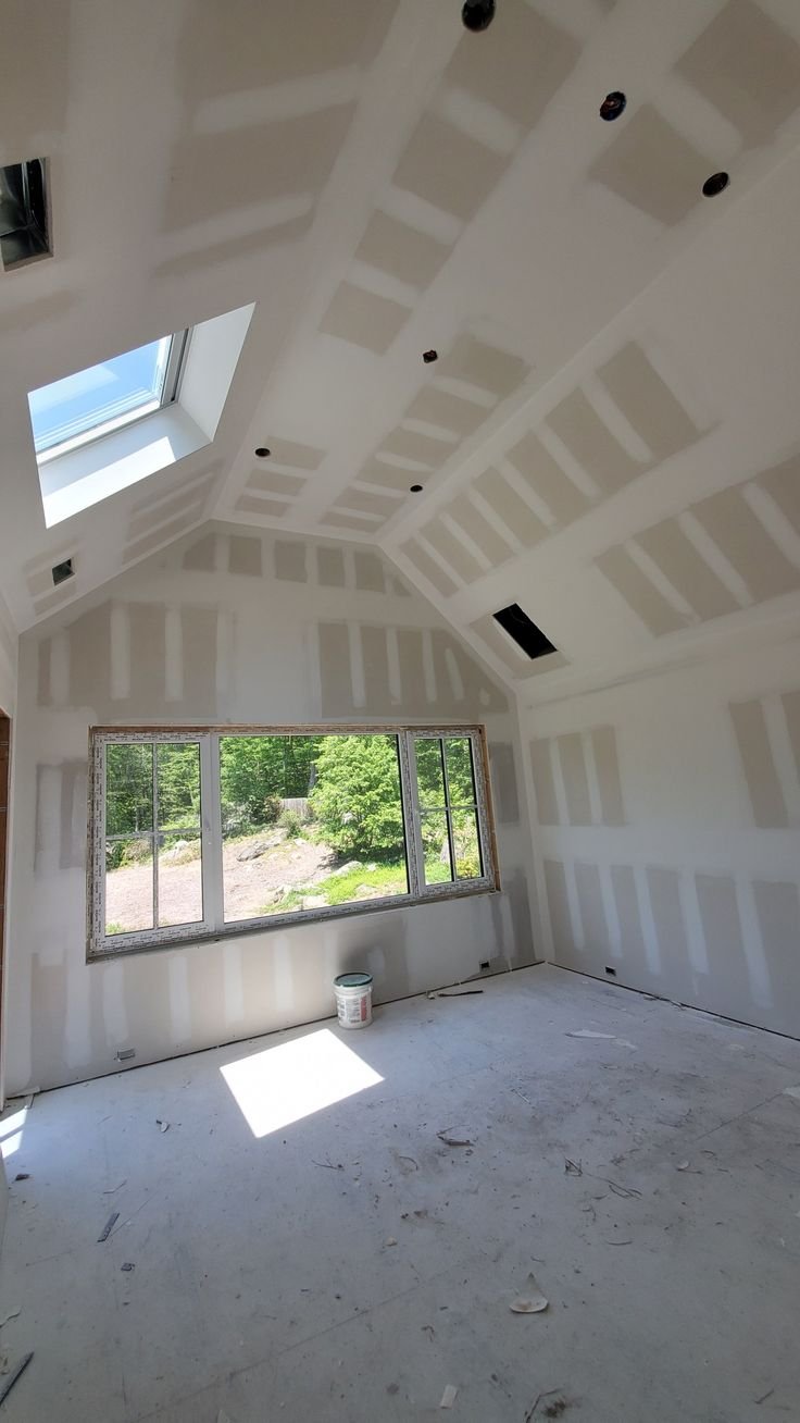 Gipswerk en drywall project door Farwood Timmerwerken